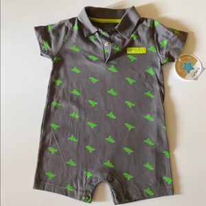 Dinosaur Romper 3-6m NWT